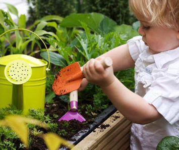 RedRose Toddler Gardening