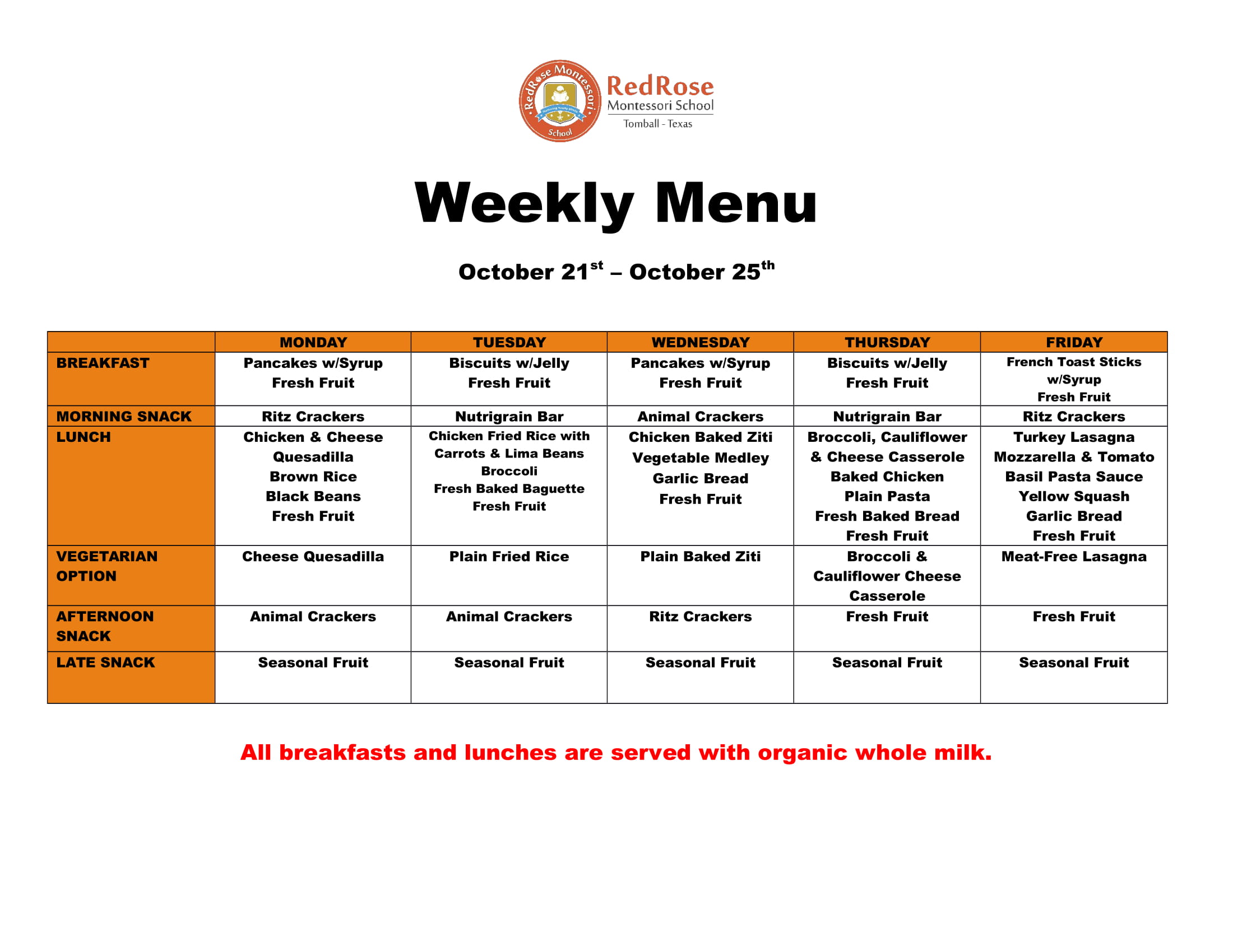 Menu October 21-1